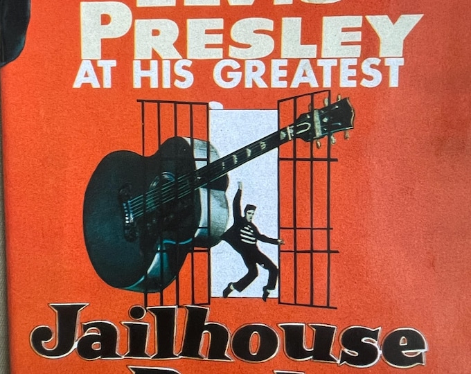 Pre-Owned Vintage rare magazine 1995 CHRISTIES M.G.M Elvis Presley Jailhouse Rock cover- special collector's issue Movie posters