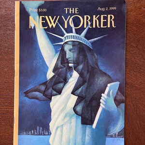The cover's just the beginning - The New Yorker 1999 Iconic Journalism & Cartoons - Collectible Issue Gift for magazine lovers!
