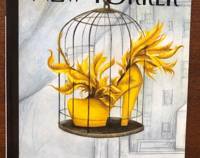 The cover's just the beginning - The New Yorker 2008 Iconic Journalism & Cartoons - Collectible Issue Gift for magazine lovers!