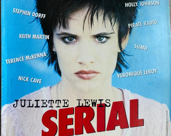 The Face magazine April 1994 Juliette Lewis - Vintage Print -Iconic stories, Collectible Retro issue
