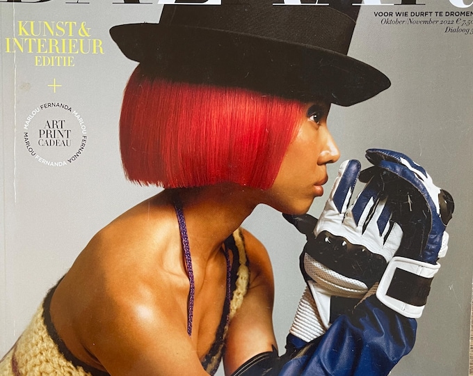 Fashion rare magazine HARPER'S BAZAAR Netherlands Art & Interior