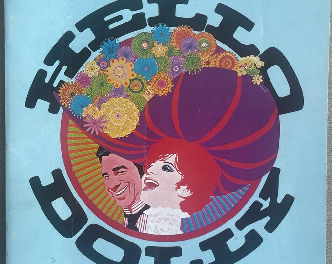 Pre-Owned vintage magazine souvenir 1969 Hello Dolly Journal- Barbara Streisand !
