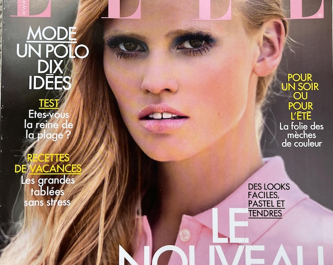 fashion magazine Elle magazine France cover Charlotte willer