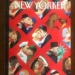 The cover's just the beginning - The New Yorker Iconic Journalism & Cartoons - Collectible Issue Gift for magazine lovers!