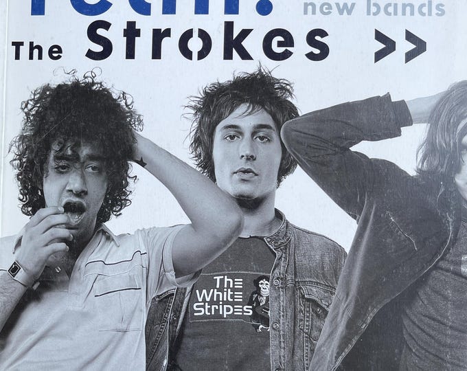 The Face magazine August 2002 Yecih! The Strokes - Vintage Print -Iconic stories, Collectible Retro issue