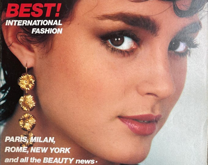 Pre-Owned Vintage rare fashion magazine Vogue September 1979-Iconic style & Cover Photography Fashion Models Collectible Issue!