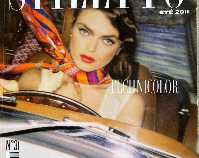 Own a piece of magazine history -Fashion Magazine STILETTO - Technicolor - Photography Fashion Models - Editorials