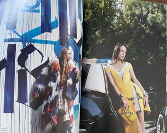 Style Inspiration Unique Rare Fashion Magazine W Cover Amber