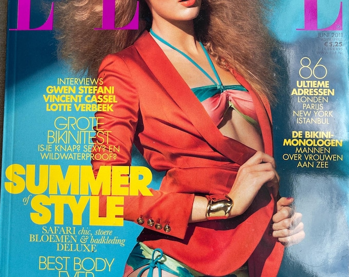 Pre-Owned Fashion magazine Elle Netherlands 2011 collector's edition - Audrey Hepburn - BrigitteBardot - Madonna - Namomi Campbell ....