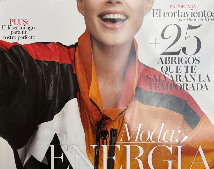 Own a piece of Vogue history -Fashion magazine Vogue Spain cover Doutzens Kroes-Iconic fashion Style & Photography Fashion Models