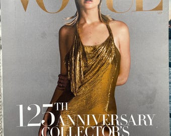 Own a piece of Vogue history -Magazine Vogue 125 th Anniversary Collector's Edition-Iconic Style Covers Photography Models & Editorials