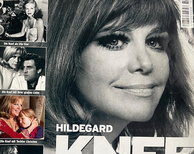 Pre-Owned German magazine Frau im Spiegel Legenden 2006. Hildegard Knef special, souvenirs magazine