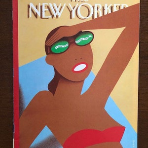 The cover's just the beginning - The  New Yorker magazine 1999 Iconic Journalism & Cartoons - Collectible Issue Gift for magazine lovers!