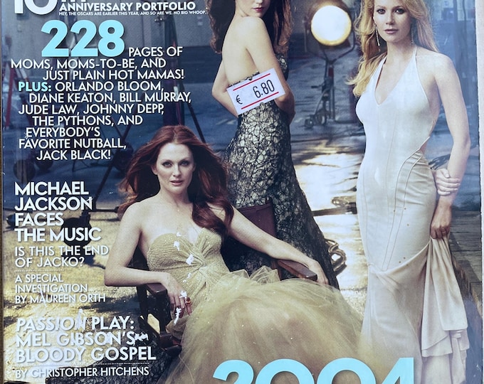 Pre-Owned Magazine Vanity Fair 2004 The Hollywood Issue - 10th Anniversary - cover New Young Hollywood