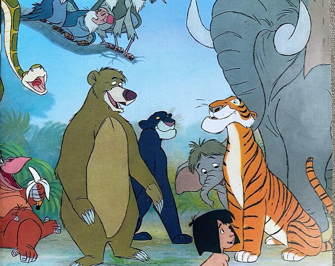 Pre-Owned vintage weird comic The Jungle Book 1975