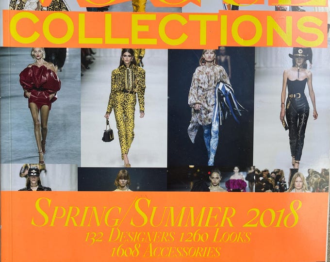 Pre-Owned magazine Vogue collections Paris 2018 Spring/Summer Fashion Trends Paris,Milan,London,New York!