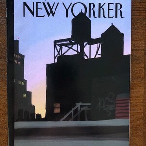 Vintage NYC Culture magazine, no adress label on cover! Iconic Journalism & Cartoons - Collectible Issue Gift for magazine lovers!