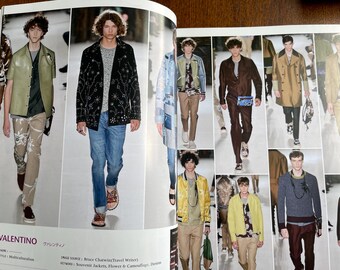 ランウェイ中心のファッション誌 Gap Press MEN コレクション