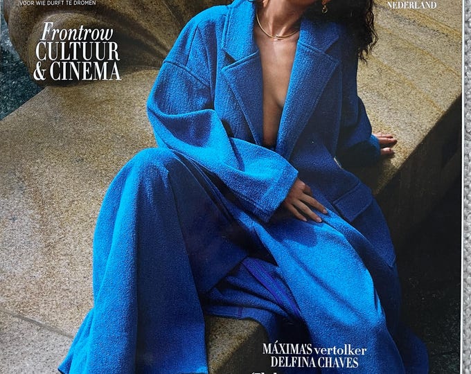 Magazine Harper's Bazaar Netherlands - cover Delfina Chaves
