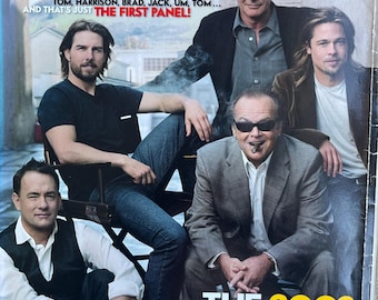 Collectible - Vintage rare Magazine VANITY FAIR 2003 cover The Hollywood Issue-Vintage Print -Iconic stories