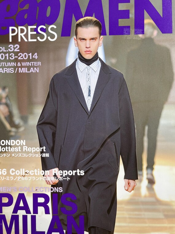 ♪gap press ‘02　S＆Sミラノ マドリッド ニューヨーク 中古ファッション雑誌 Gap Press MEN コレクションレポート パリ