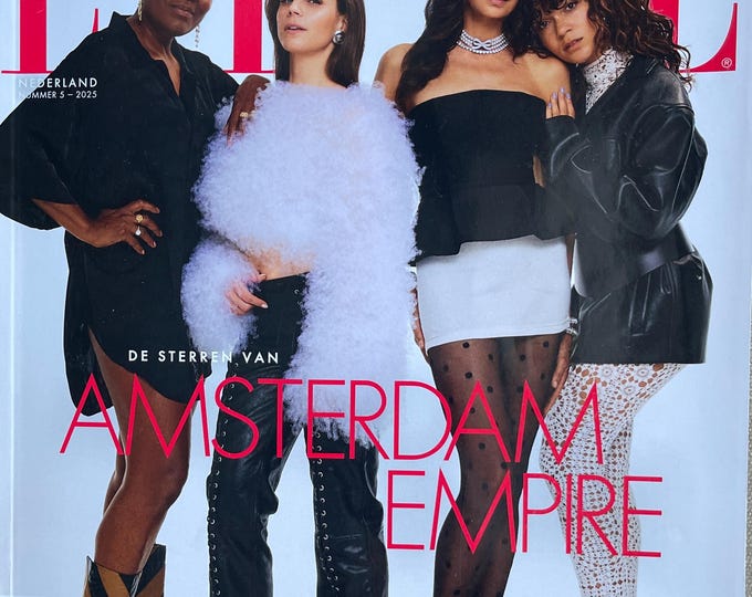 fashion magazine Elle magazine Netherlands -cover Amsterdam Empire