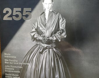 For Women who read fashion - French Fashion magazine Numero No.255 cover Julia Docournau - Elle fanning Eva Yelmani. NEW!