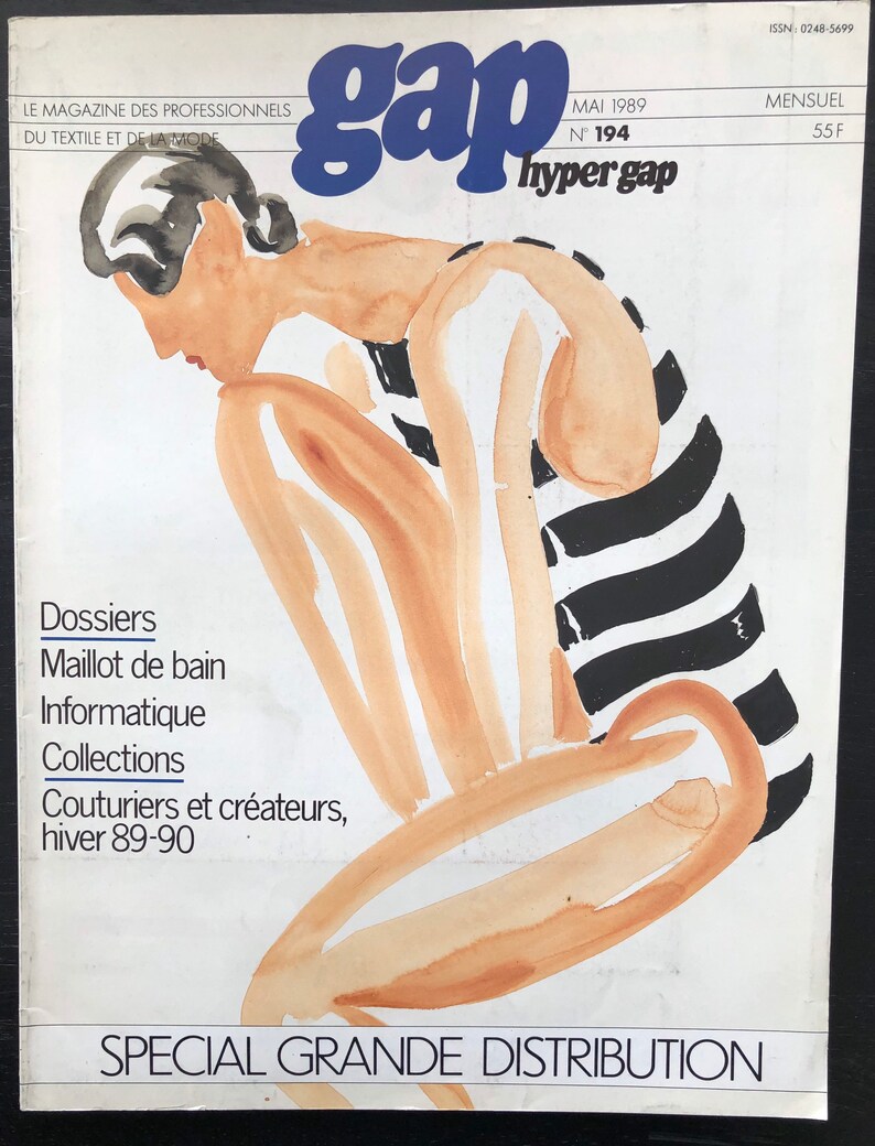 Gap magazine 1989