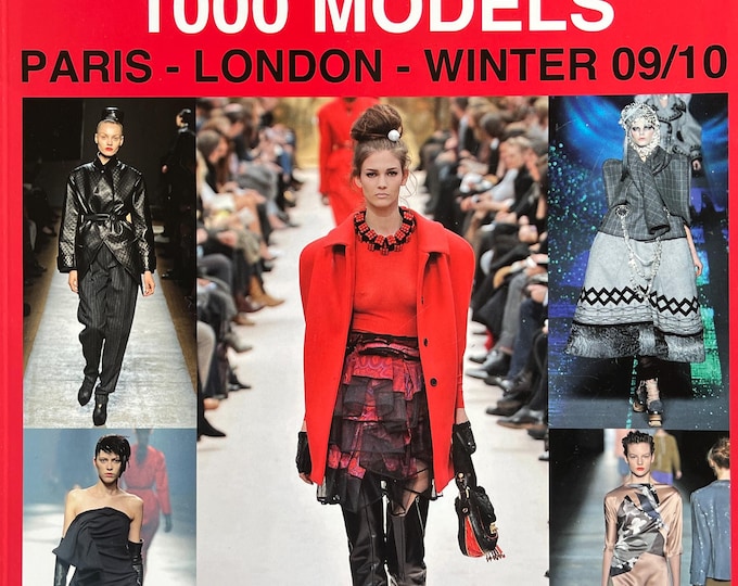 For Women who read fashion -Fashion magazine L'OFFICIEL 1000 models Haute Couture Winter London - Paris - No 95