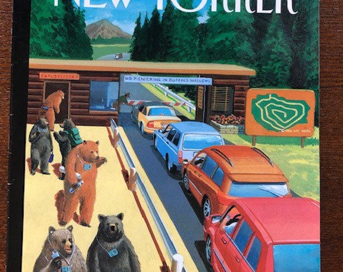 The cover's just the beginning - The New Yorker 2008 Iconic Journalism & Cartoons - Collectible Issue Gift for magazine lovers!