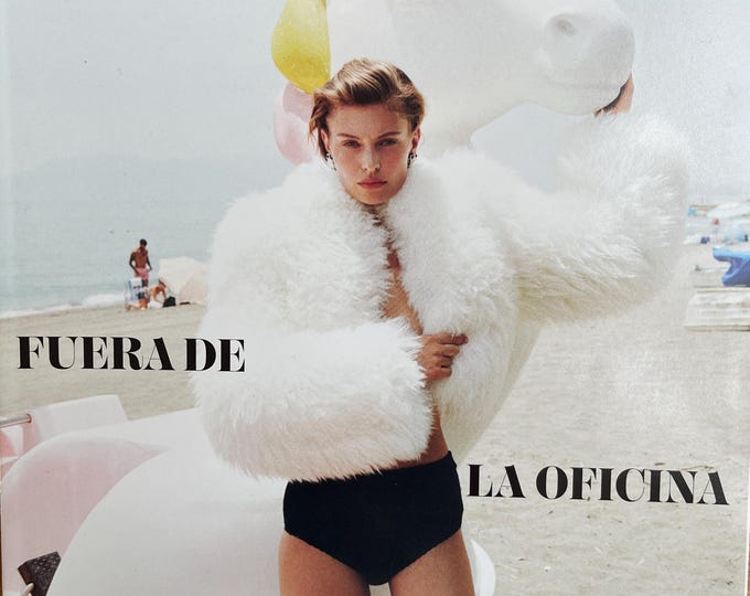 Fashion magazine Vogue Spain cover Bibi Breslin - Iconic fashion Style & Photography Fashion Models - Editorials