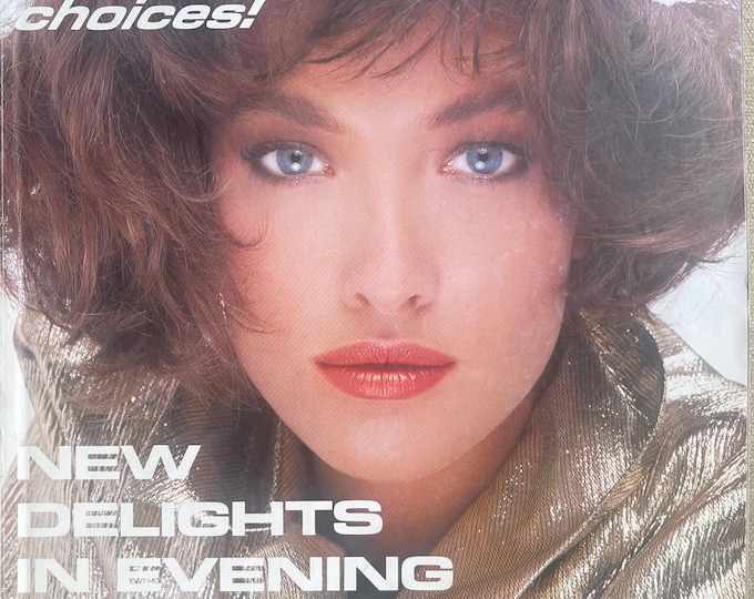 Pre-Owned Vintage rare fashion Magazine Vogue October 1985 - cover by Albert Watson - Choices!