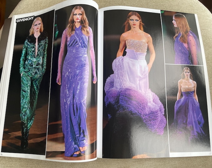 For Women who read fashion -Fashion magazine L'OFFICIEL 1000 models Haute Couture Spring Summer Paris