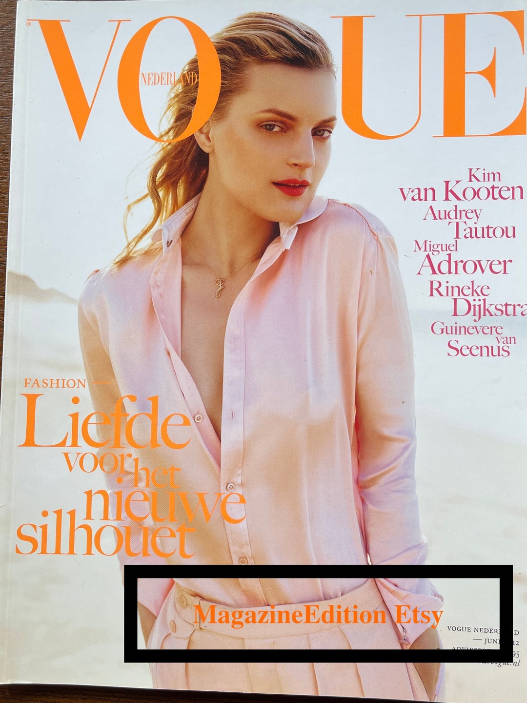 Fashion Magazine Vogue Netherlands Cover Guinevere Bermudez-iconic