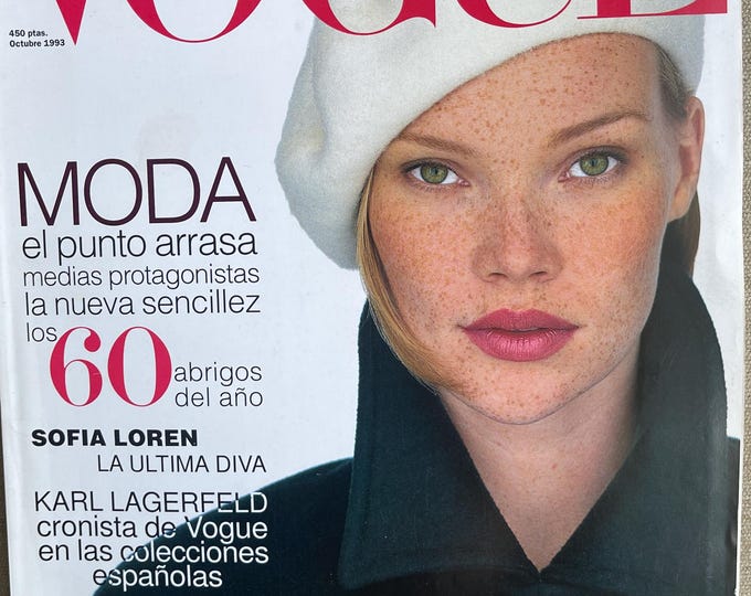 Vogue Spain magazine 1993 - Karl Lagerfeld