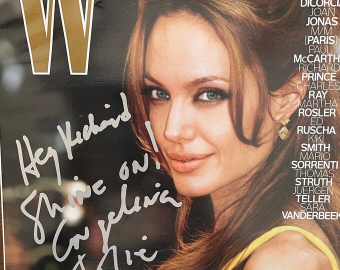 Style Inspiration - Unique rare fashion magazine W THE ART ISSUE-High Fashion & Art Photography- Iconic covers - Celebrity Style