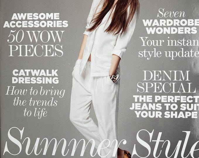 Own a piece of Vogue history -Magazine Vogue British special H & M -Iconic Style Fashion Covers Photography Models - Editorials