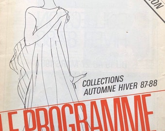 Vintage fashion italia magazine Gap magazine 1987