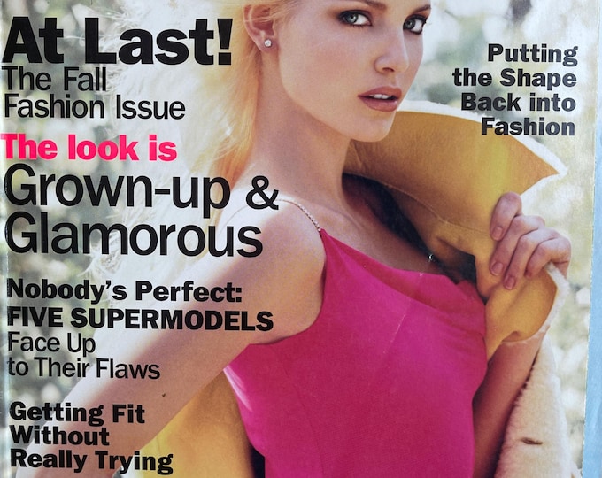 Pre-Owned Vogue magazine September 1994 - cover Nadja Auermann