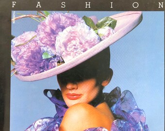 For Women who read fashion -Vintage rare fashion magazine Italia DONNA 1989, Fashion history!