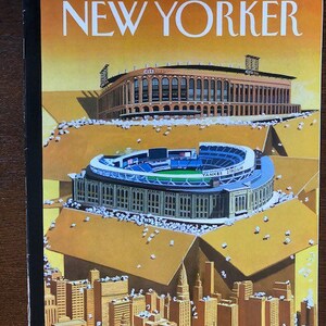 Vintage NYC Cultural magazine, no adress label on cover! Iconic Journalism & Cartoons - Collectible Issue Gift for magazine lovers!