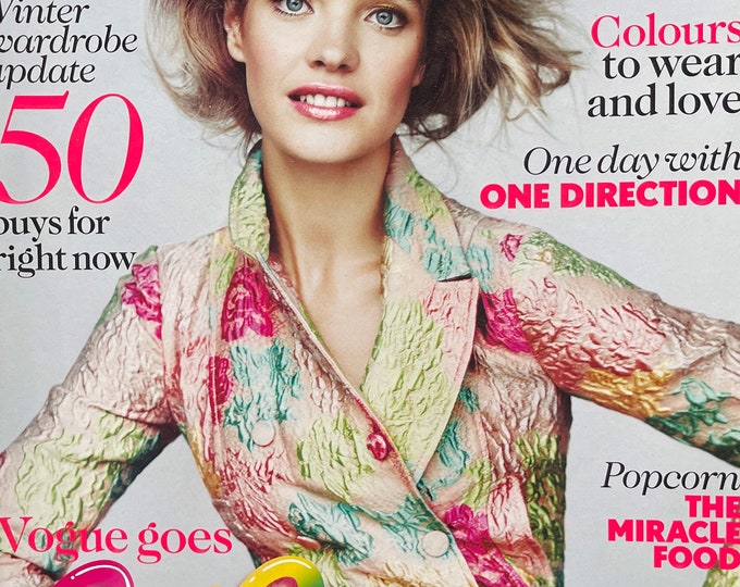 Pre-Owned Vogue Magazine 2012 - cover Natalia Vodianovs