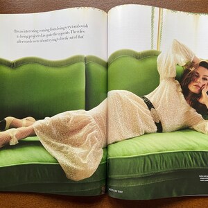 Harper's Bazaar magazine cover KEIRA KNIGHTLEY image 6