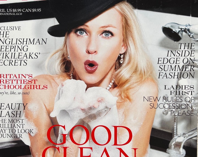 For Women who read fashion -Magazine TATLER cover NAOMI WATTS