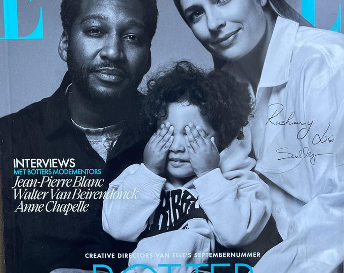 fashion magazine Elle magazine Netherlands - Cover Rushing & Lisi Botter