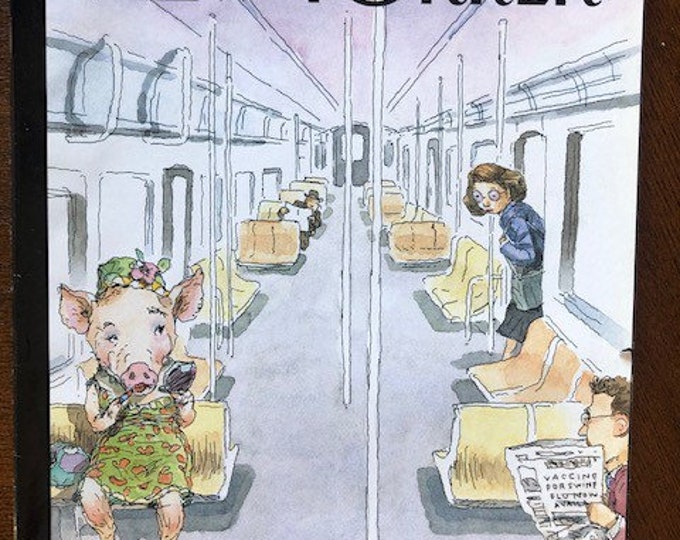 The cover's just the beginning - The New Yorker 2009 Iconic Journalism & Cartoons - Collectible Issue Gift for magazine lovers!