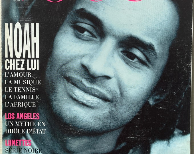 Vintage rare fashion magazine Hommes Vogue 1993 cover Noah Chez Lui-Iconic Men's Fashion & Style -Collectible Magazine issue