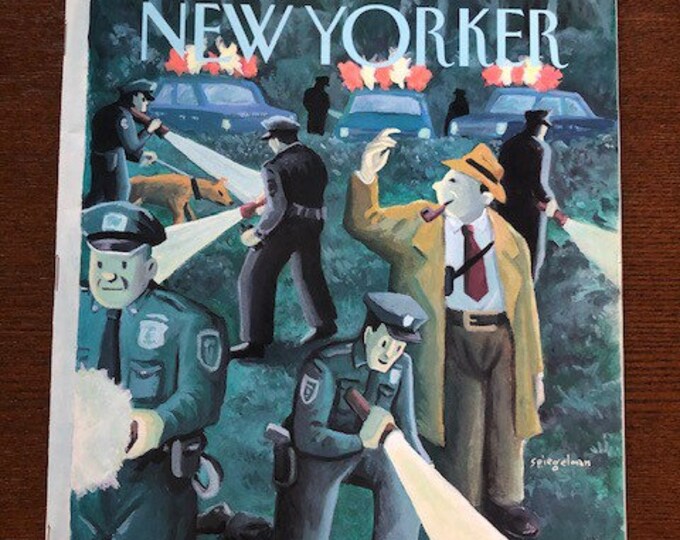 The cover's just the beginning - Magazine The New Yorker Iconic Journalism & Cartoons - Collectible Issue Gift for magazine lovers!