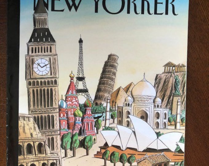 The cover's just the beginning - The New Yorker 2009 Iconic Journalism & Cartoons - Collectible Issue Gift for magazine lovers!