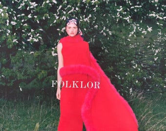 Own a piece of Vogue history -Fashion magazine Vogue Poland cover Folklore-Iconic fashion Style & Photography Fashion Models - Editorials